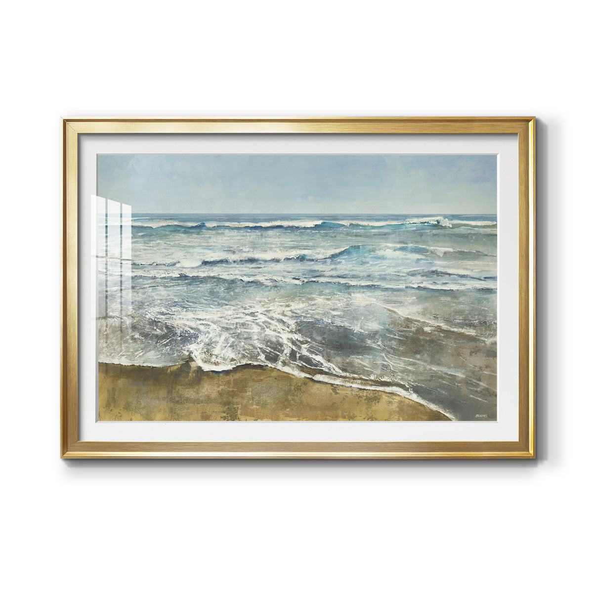 BEACHCOMBING - Modern Framed Art Print