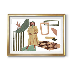 Vintage Vibes VI - Modern Framed Art Print