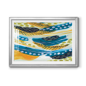 Feathery I - Modern Framed Art Print