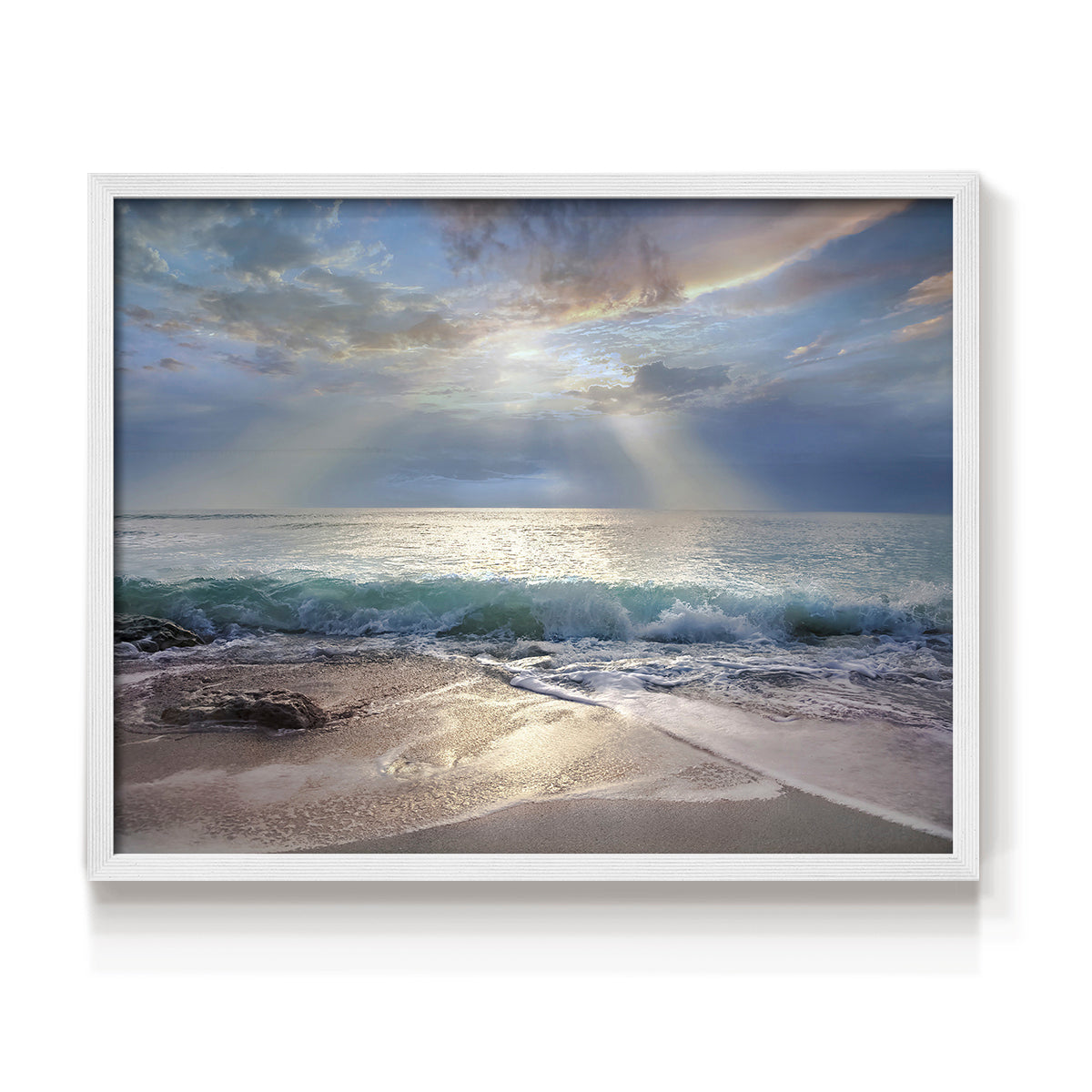 42429,sunrise,ocean,beach,waves,sand,shore,sunlight,clouds,water,reflections,nature,dawn,tranquility,peaceful,scenery,coastal,horizon,marine,rocks,sea,morning,beauty,environment,outdoor,landscape,seascape,surf,tides,tropical,serenity,vacation,relaxation,escape,vacation destination,idyllic,calm,blue sky,coastal view,sunlight rays,atmospheric,Re-stickable,Landscape & Nature