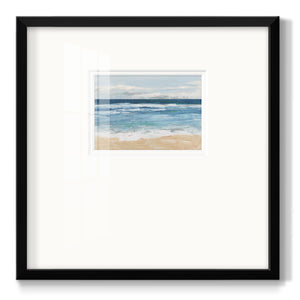 Ocean Waves II Premium Framed Print Double Matboard
