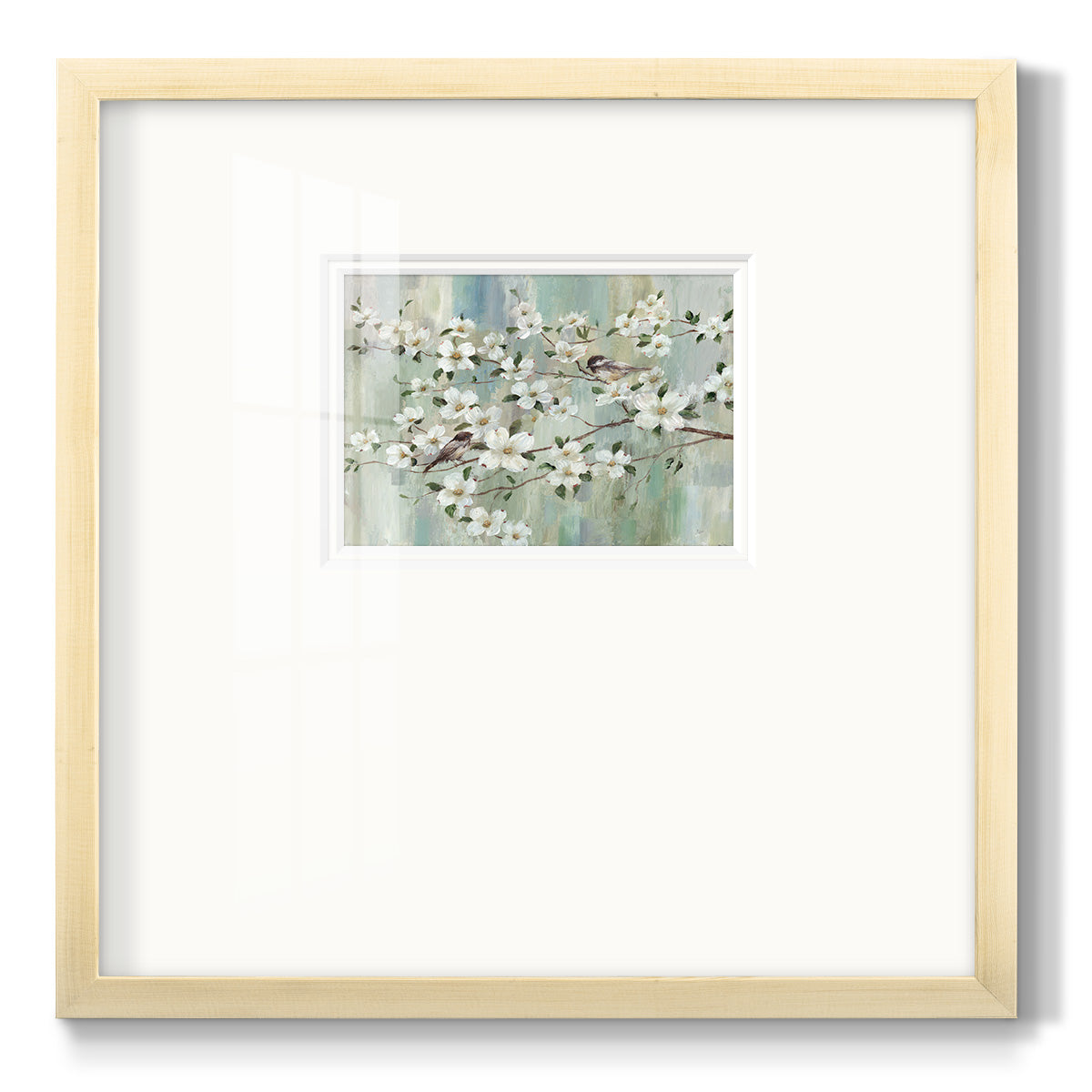 Spring's Song Premium Framed Print Double Matboard