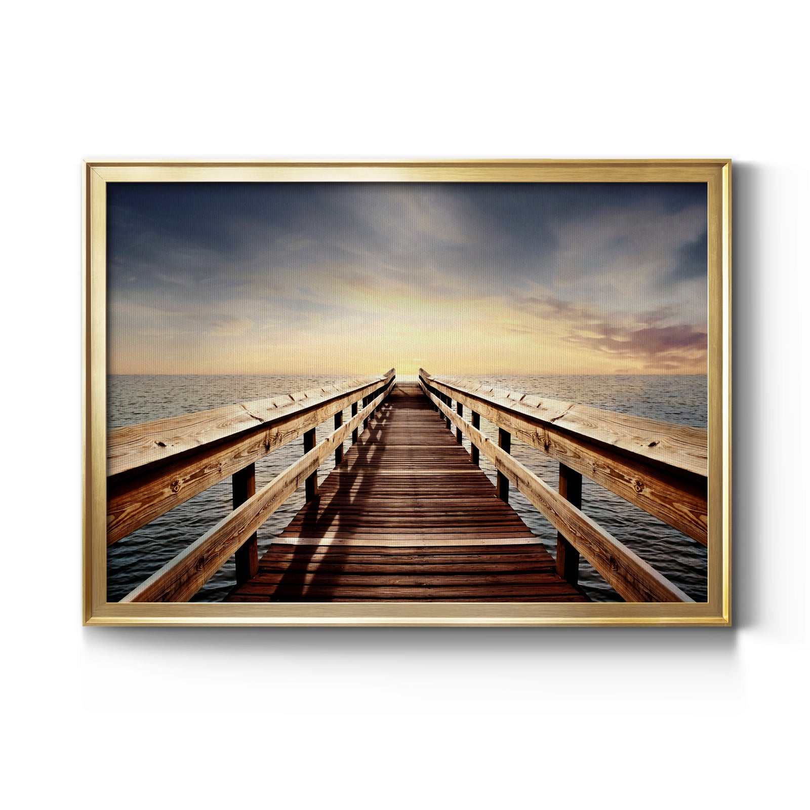 Break of Day - Modern Framed Canvas Print