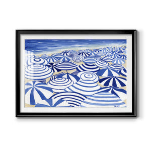 Candy Bowl Prussian Blue - Modern Framed Art Print
