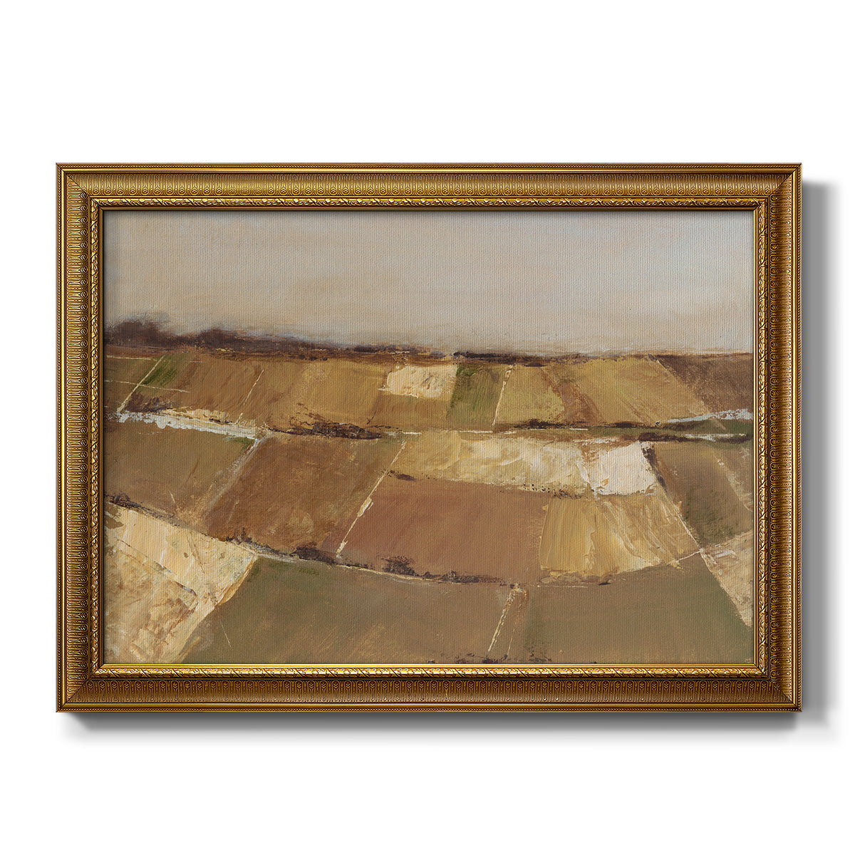 Autumn Pasture I - Ornate Framed Canvas Print