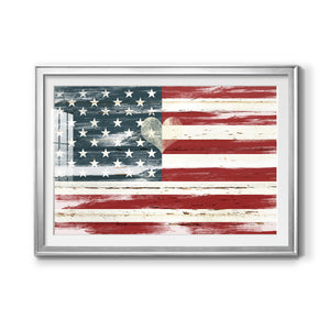 Heart of America - Modern Framed Art Print