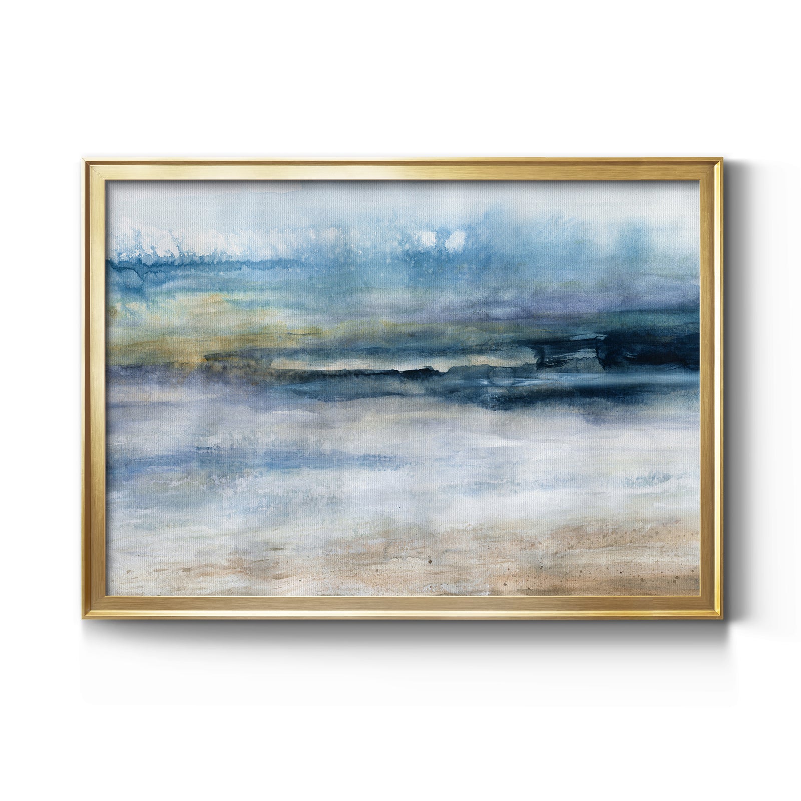 Wind and Water - Modern Framed Canvas Print