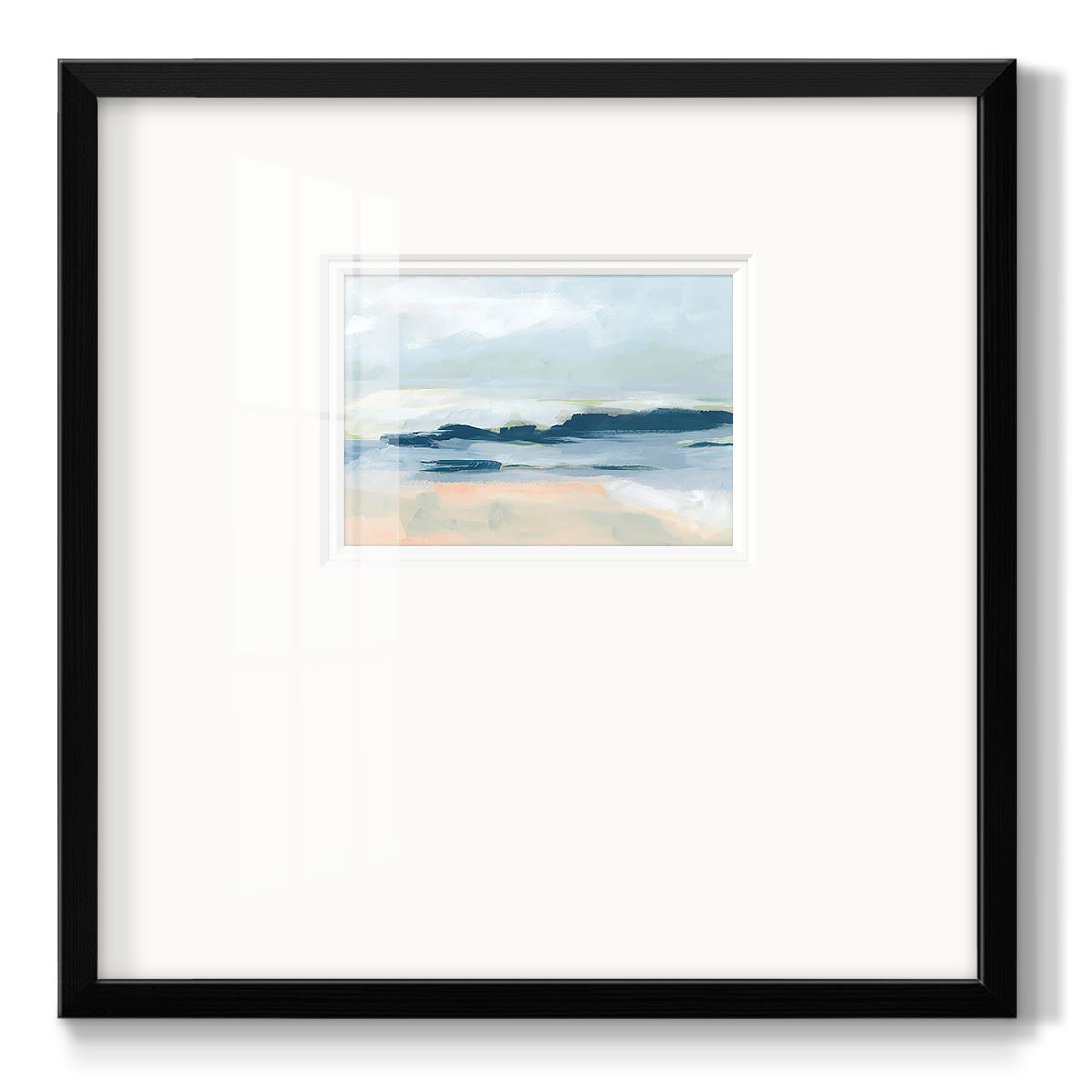 Matala Coast I Premium Framed Print Double Matboard