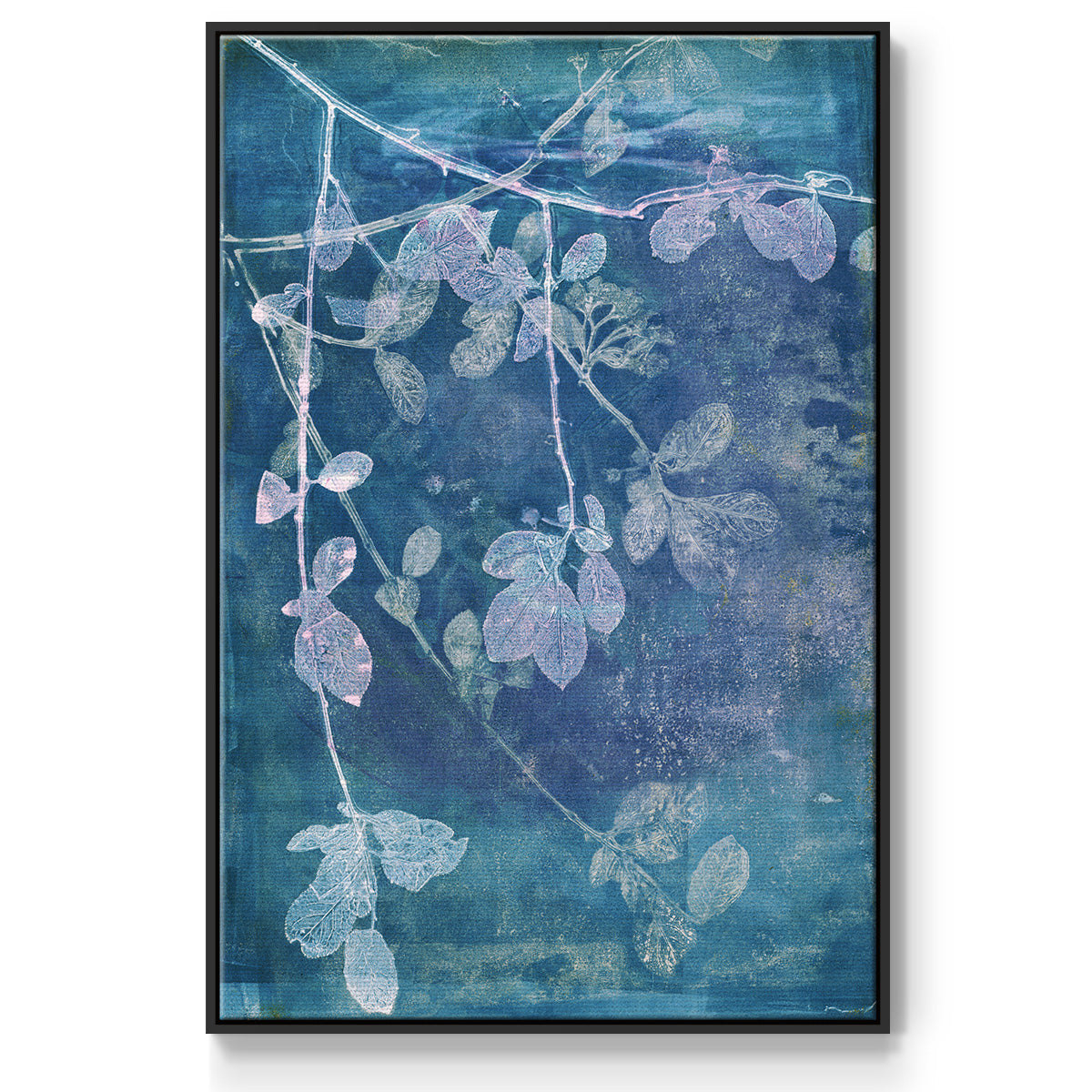 Branching Out VII - Framed Premium Gallery Wrapped Canvas L Frame - Ready to Hang