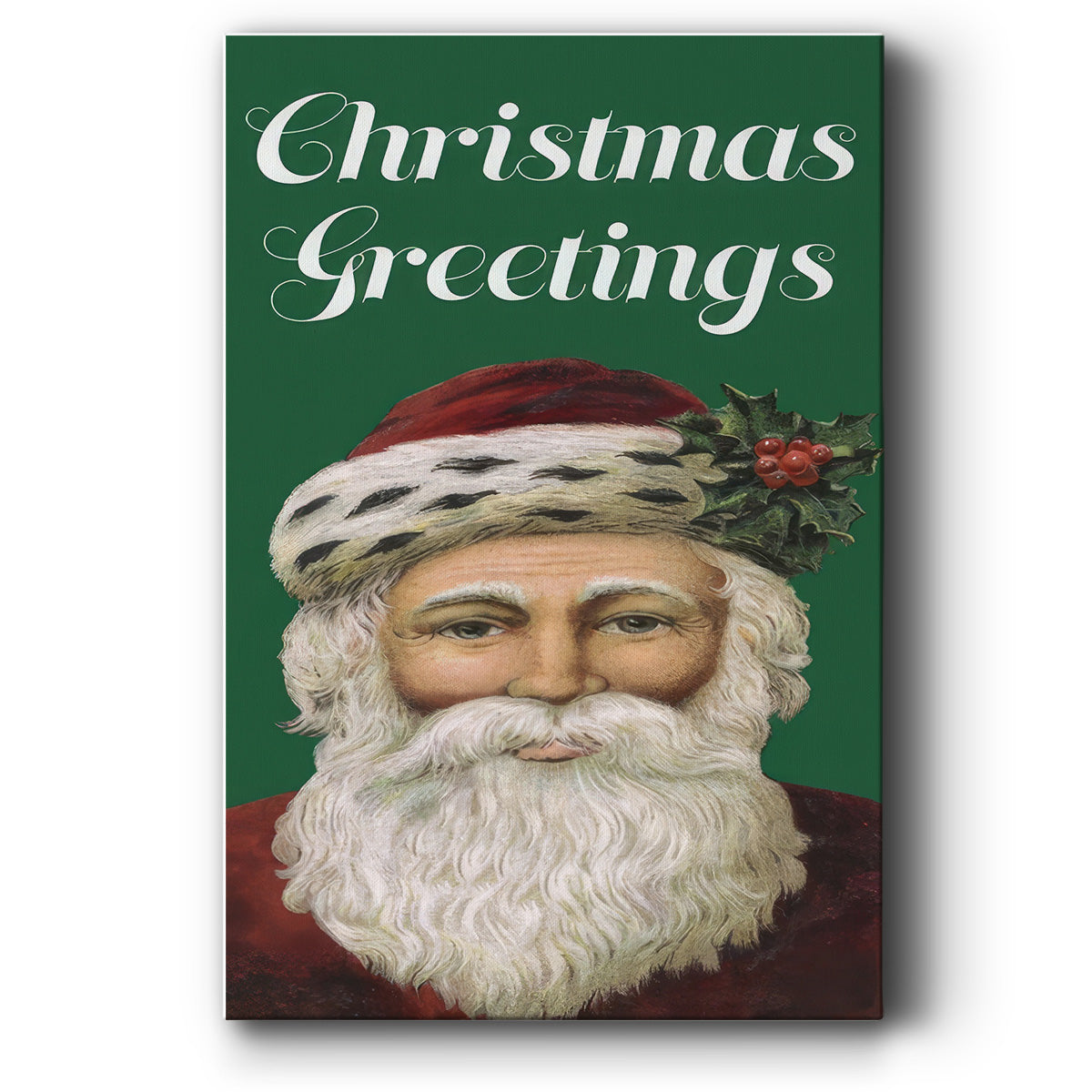 Retro Santa Claus I - Canvas Art Print