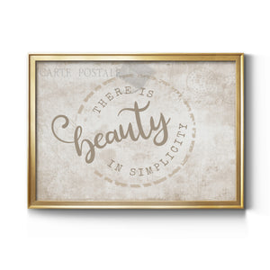 Beauty in Simplicity Premium Classic Framed Canvas - Ready to Hang