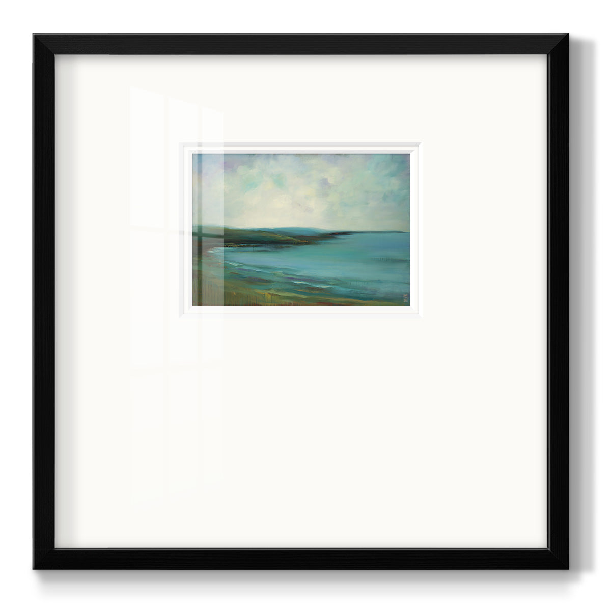 The Sound- Premium Framed Print Double Matboard