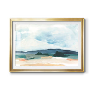 Pastel Vista II - Modern Framed Art Print