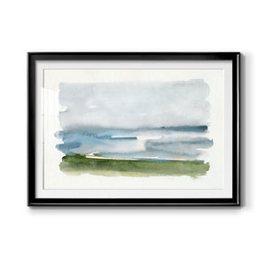 Coastline Splash II - Modern Framed Art Print