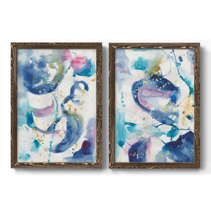 Fiesta I - Barnwood Framed Canvas Set