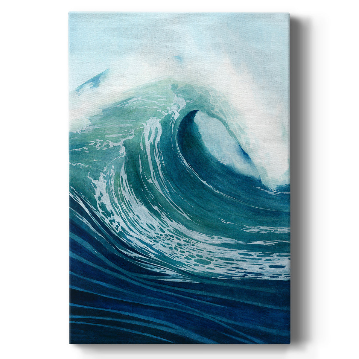Sea Foam I Premium Gallery Wrapped Canvas - Ready to Hang