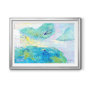 Smooth Sailing in the Heartland - Modern Framed Art Print