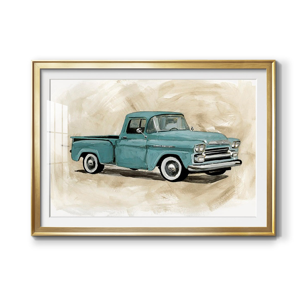 Pickup III - Modern Framed Art Print