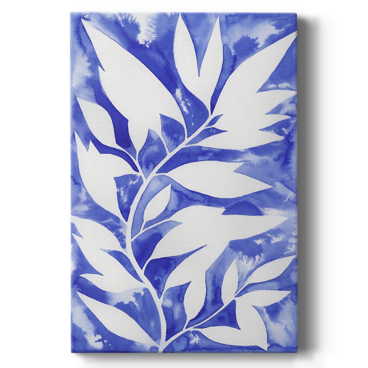 Ink Blot Vine II Premium Gallery Wrapped Canvas - Ready to Hang