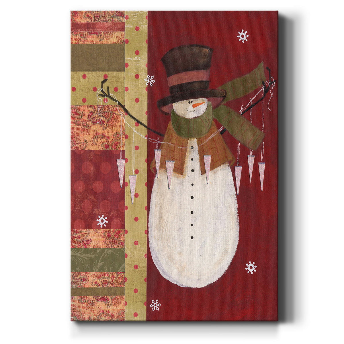 ed Patchwork Premium Gallery Wrapped Canvas - Ready to Hang