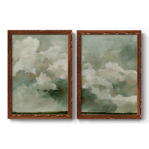 Coming Rain I - Barnwood Framed Canvas Set