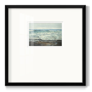 Coastal Reflection Premium Framed Print Double Matboard