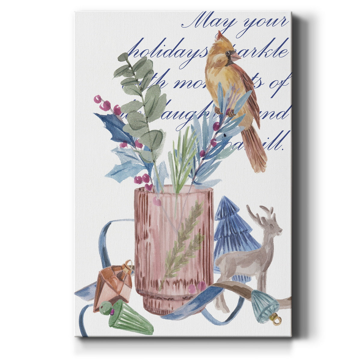 Warm Wishes Collection B - Canvas Art Print