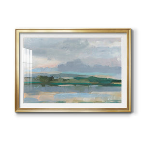 Twilight Vista Study II - Modern Framed Art Print