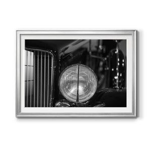 Vroom III - Modern Framed Art Print