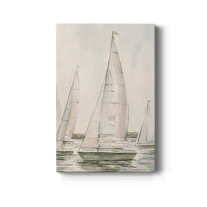 Sail Scribble I Premium Gallery Wrapped Canvas - Ready to Hang