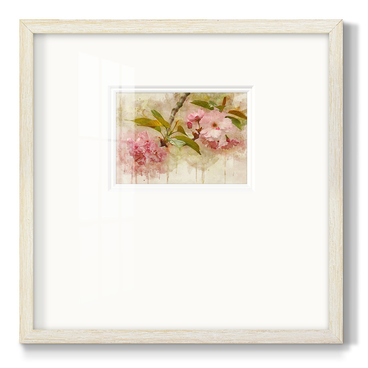 Blossom Elegance II Premium Framed Print Double Matboard