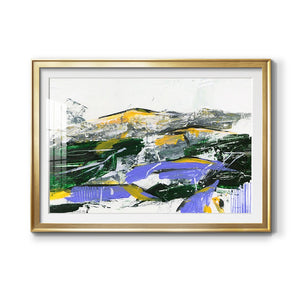 Silent Mountain II - Modern Framed Art Print