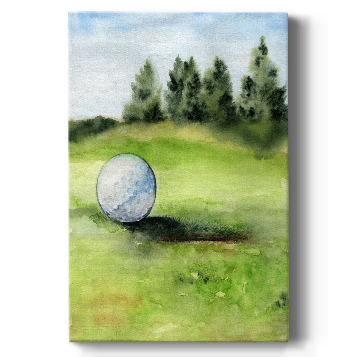 Tee Off Time II - Canvas Art Print