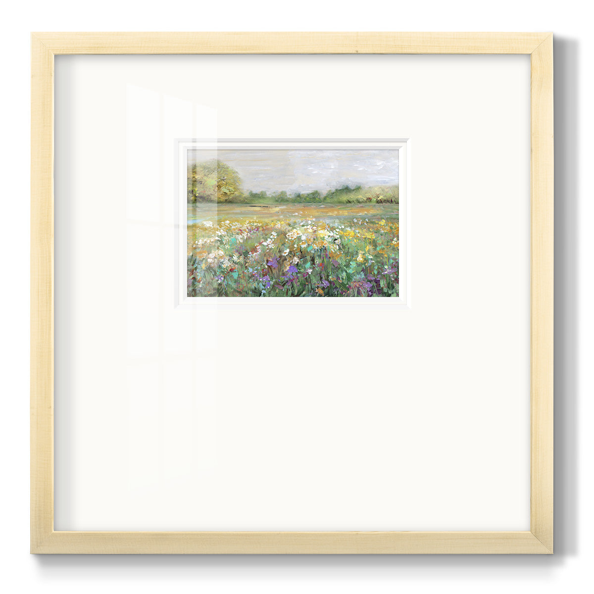 Country Meadow Premium Framed Print Double Matboard