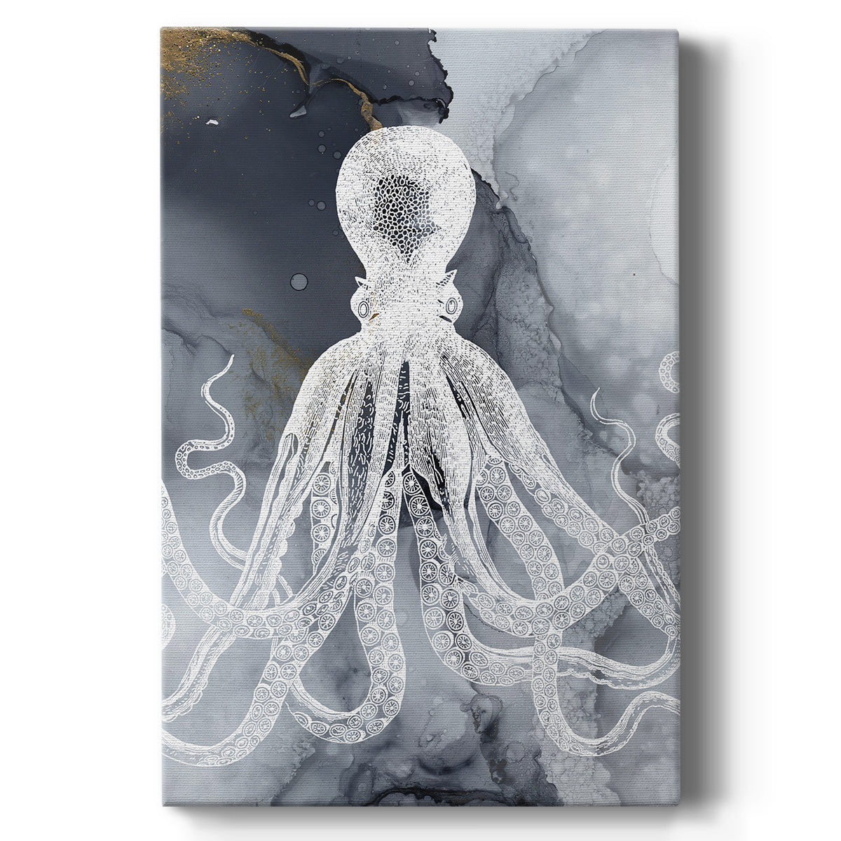 Octopus Ink I - Canvas Art Print