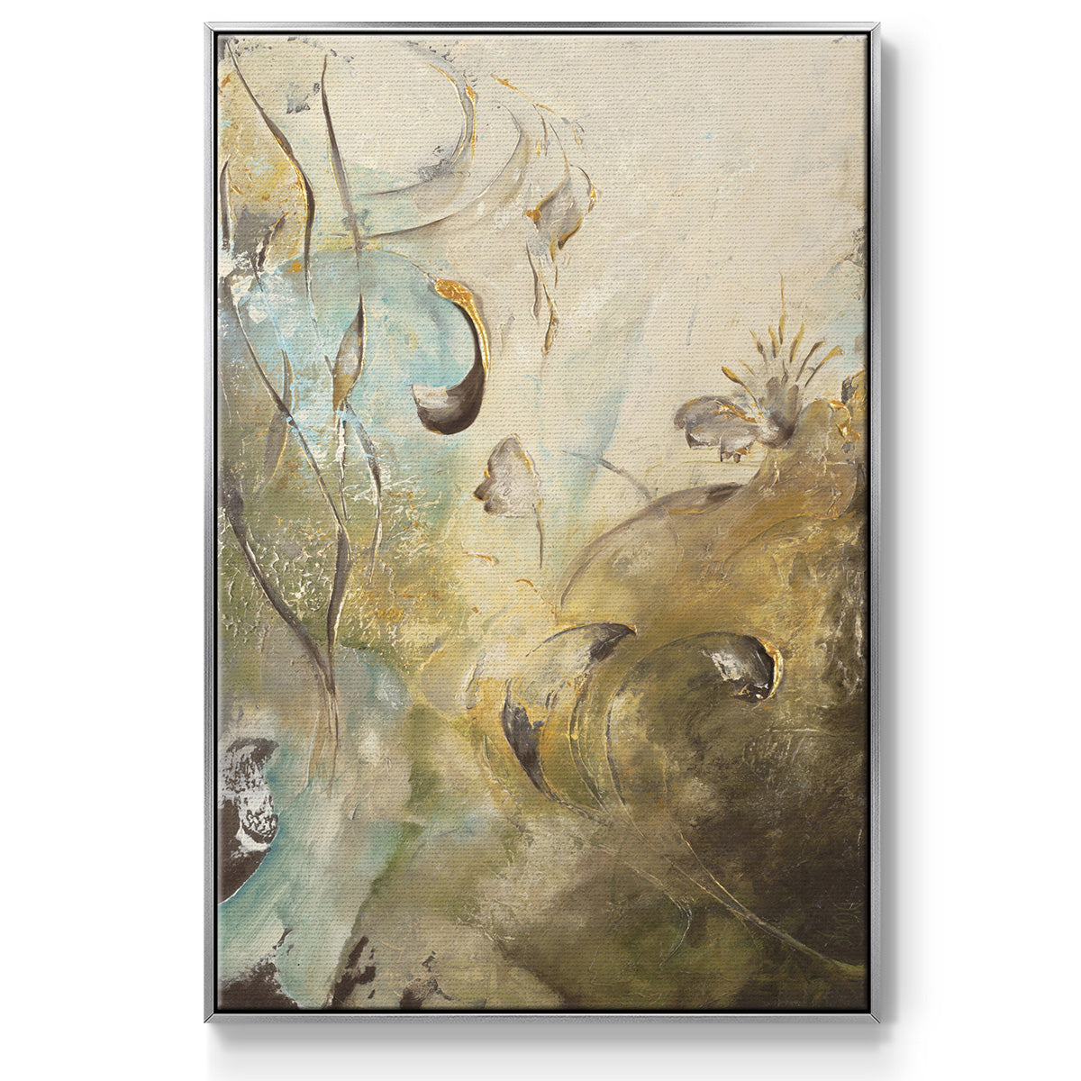 Enchanted Garden II - Framed Premium Gallery Wrapped Canvas L Frame - Ready to Hang