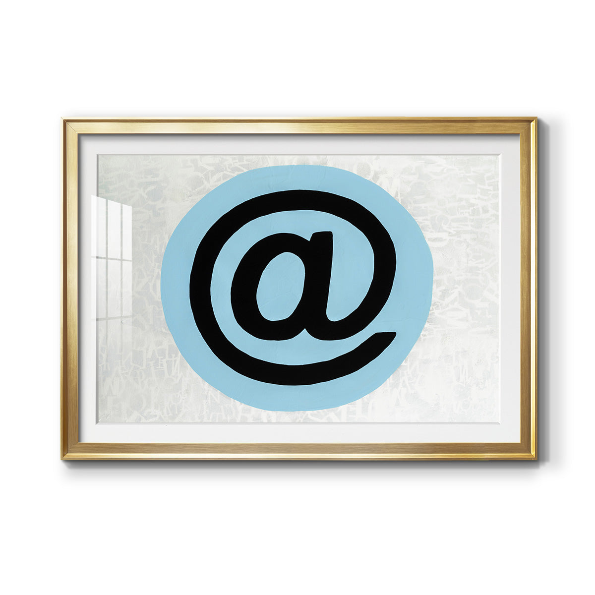 At - Modern Framed Art Print