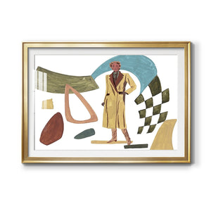 Vintage Vibes III - Modern Framed Art Print