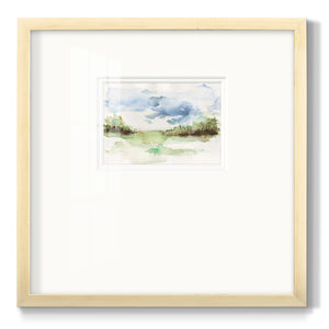 Brush Thickets I Premium Framed Print Double Matboard