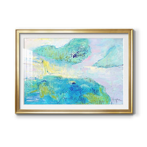 Smooth Sailing in the Heartland - Modern Framed Art Print