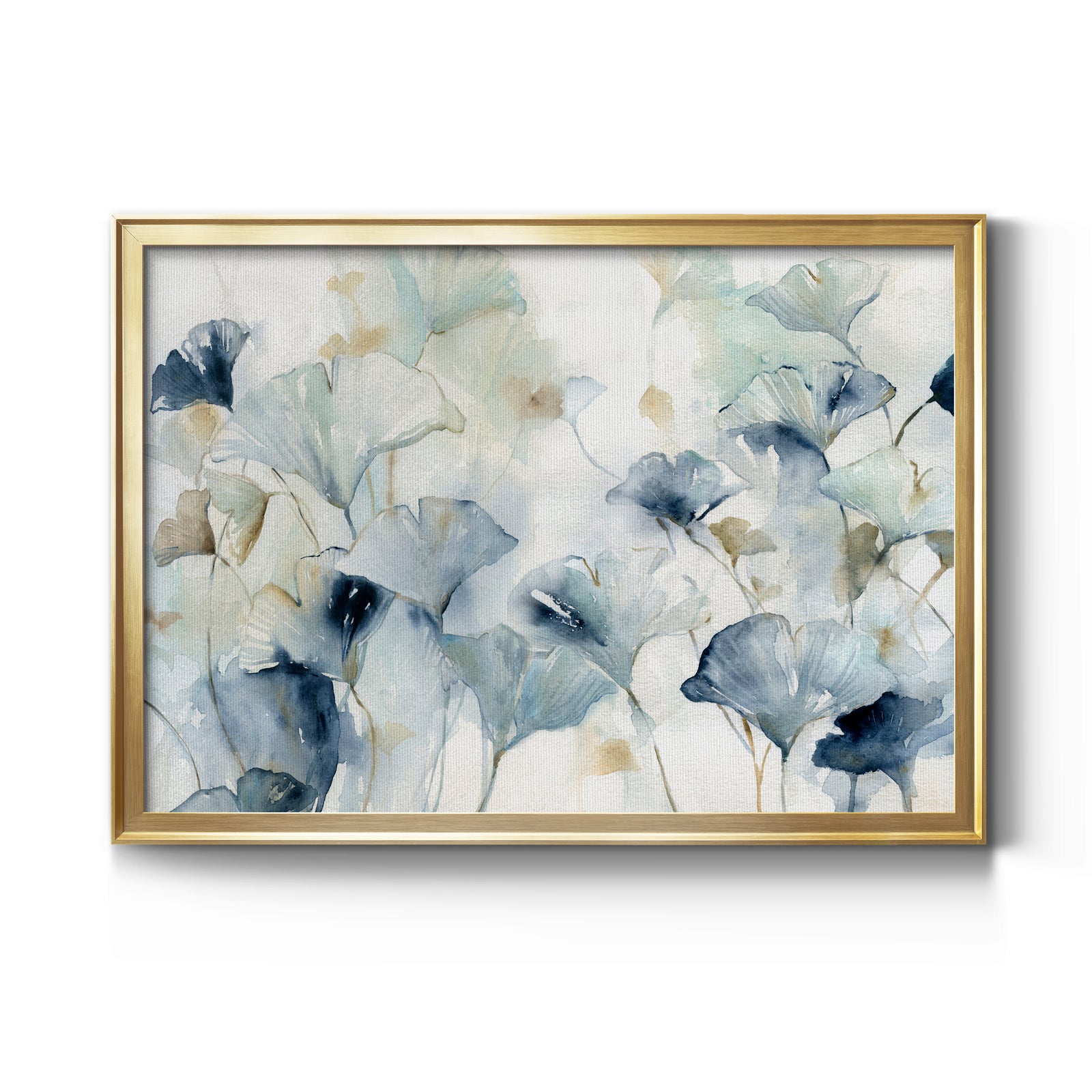 Glorious Ginkgo - Modern Framed Canvas Print