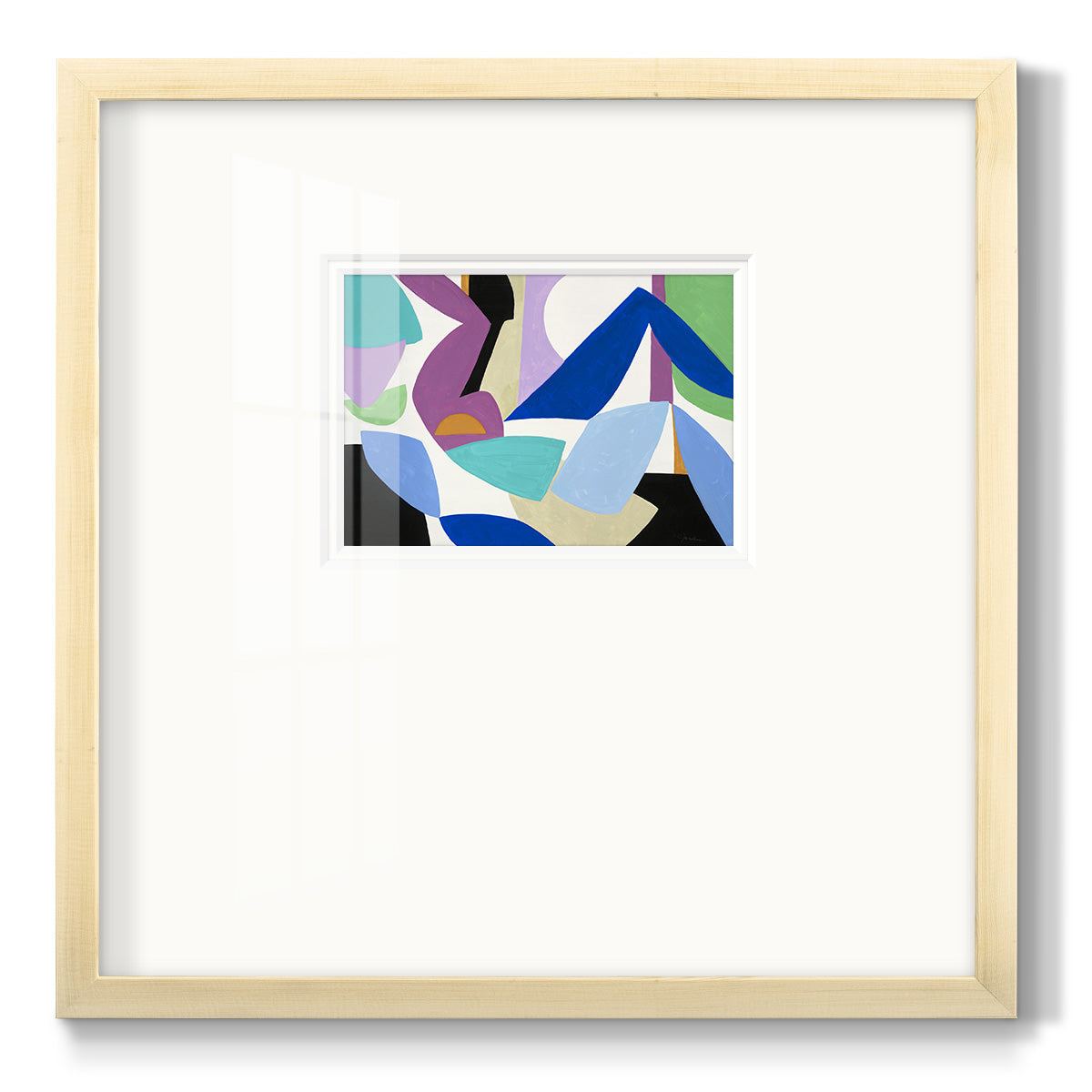 Ode to Matisse I Premium Framed Print Double Matboard