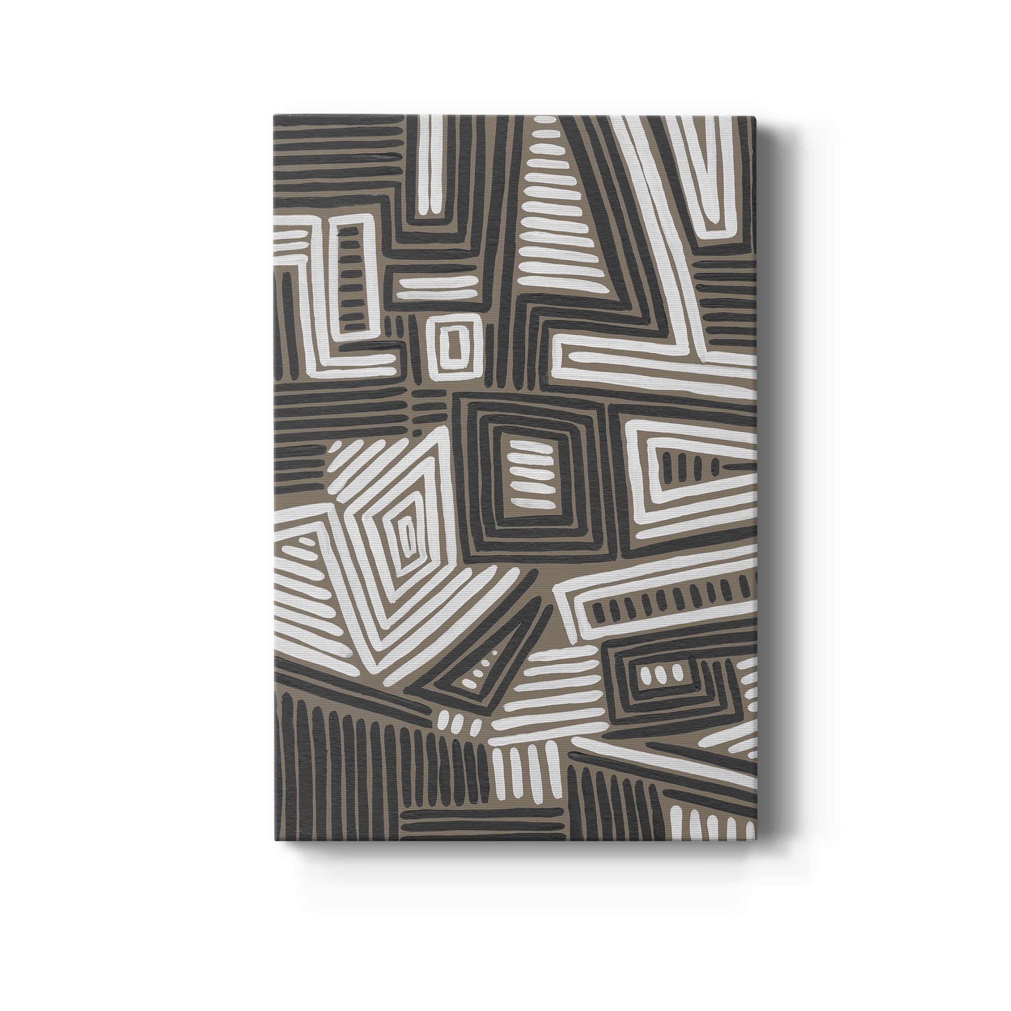 Abstract Maze II Premium Gallery Wrapped Canvas - Ready to Hang