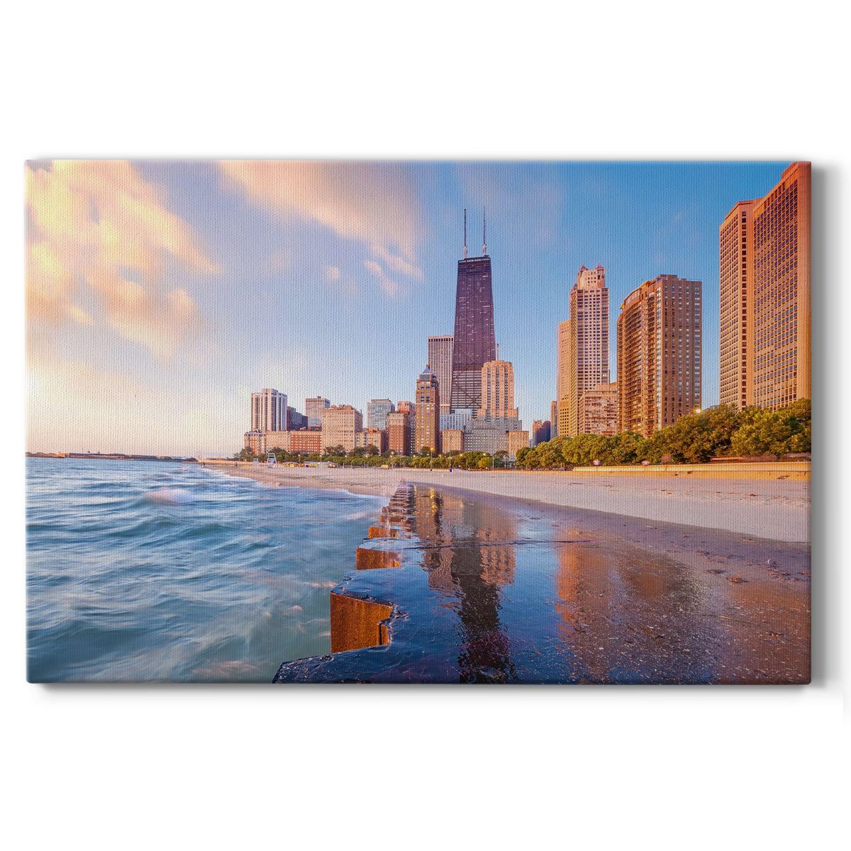 Chicago Lakefront I - Gallery Wrapped Canvas