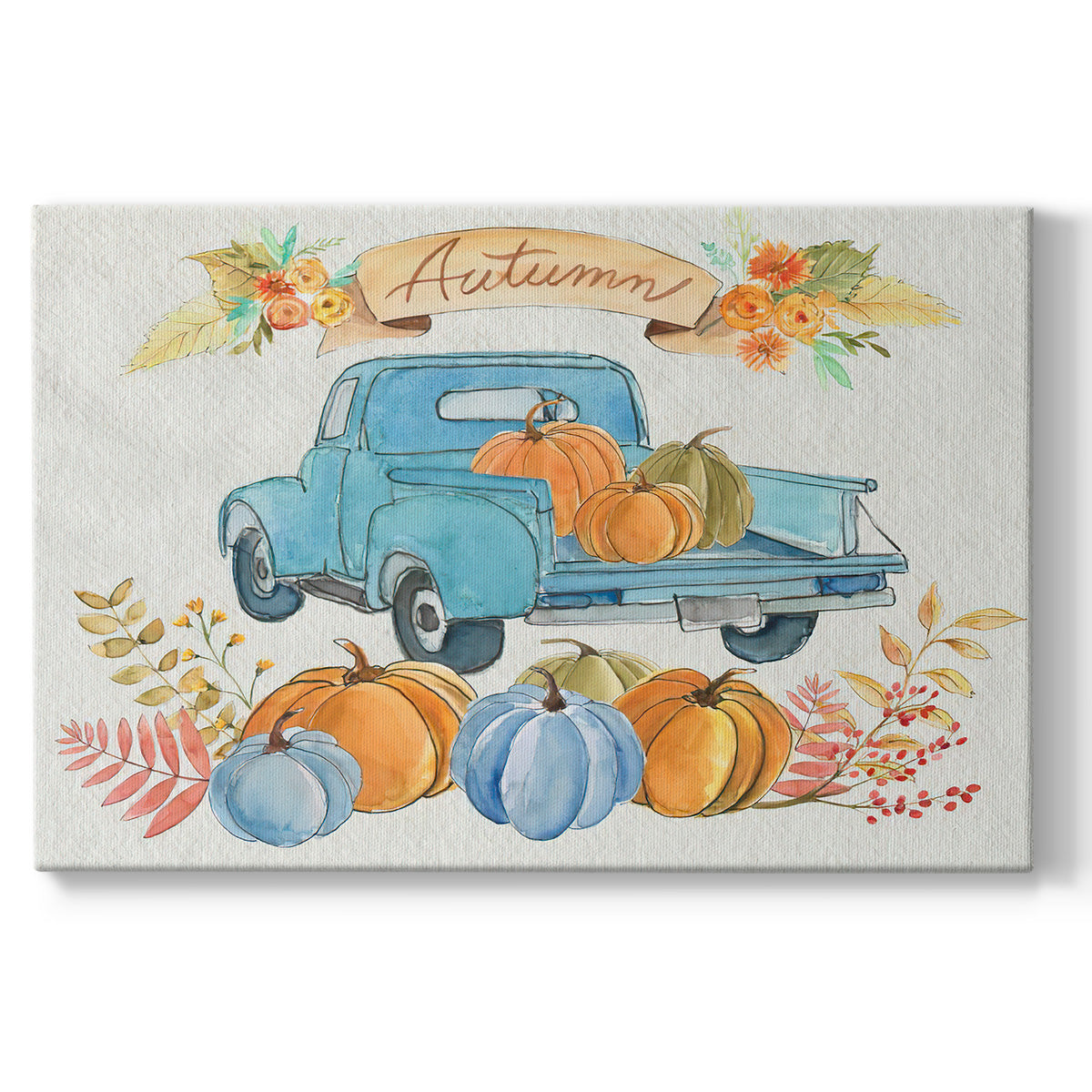 Happy Autumn - Canvas Art Print