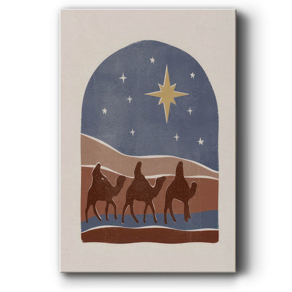 Boho Nativity II - Canvas Art Print