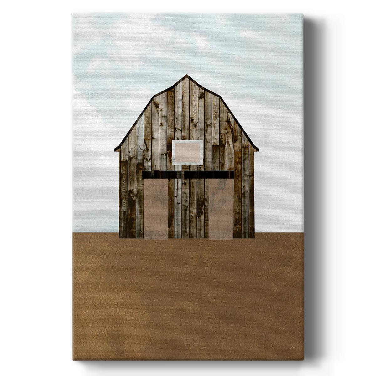 A Barn's Portrait IV - Canvas Art Print