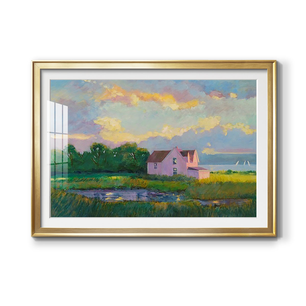 The Cape - Modern Framed Art Print