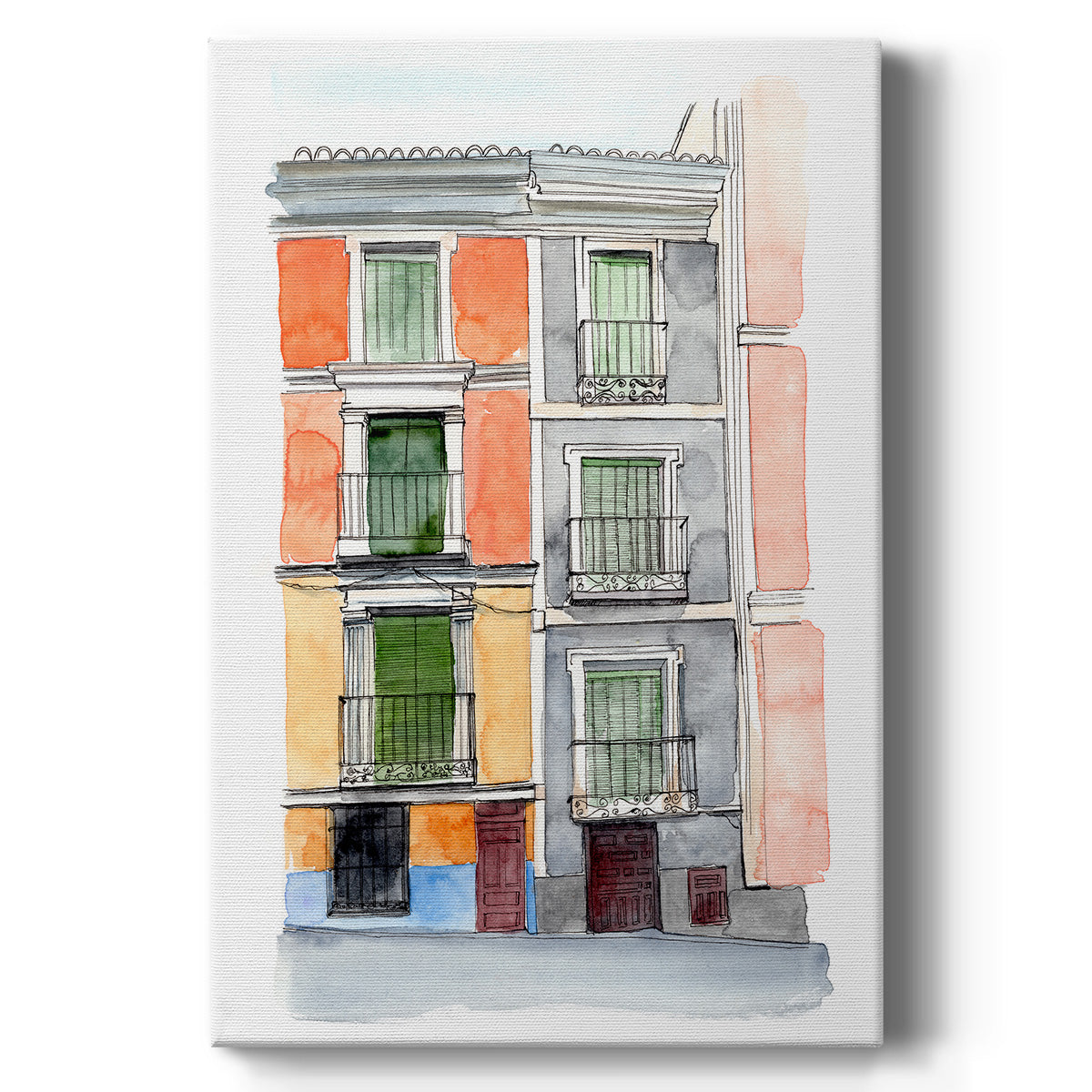 Settling In II - Canvas Art Print