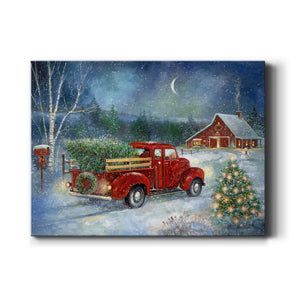 Christmas Delivery - Premium Gallery Wrapped Canvas  - Ready to Hang